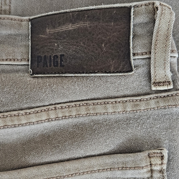 PAIGE  Federal Straigth  Slim Fit Khaki Jeans - Picture 9 of 13